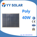 20W 30W 40W Panel Solar para Iluminaciones / Aplicaciones Marinas